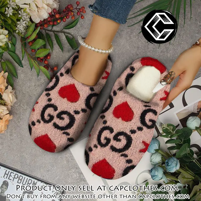 Gucci fleece slippers luxury inhouse slippers ihs1016 cc0125902